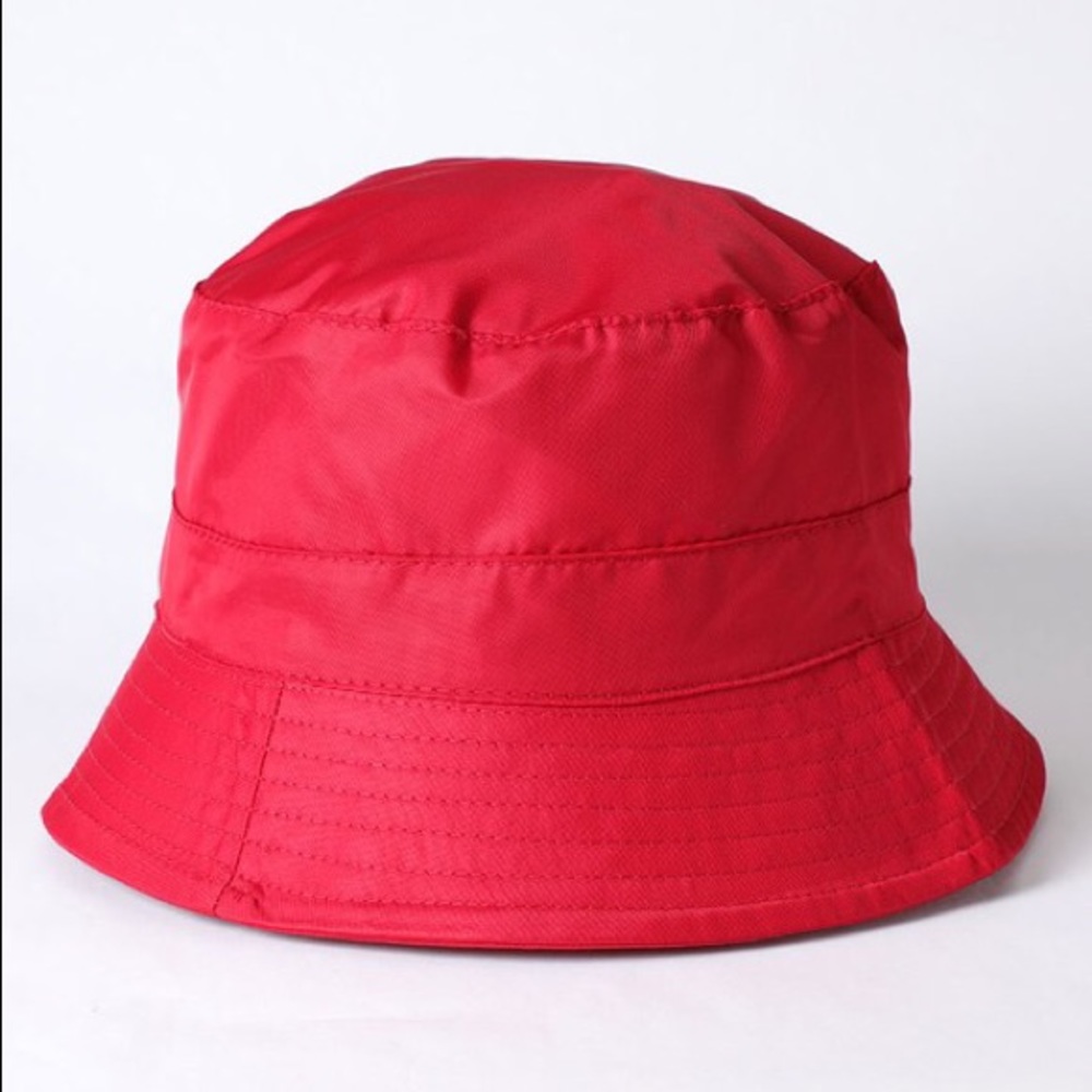 Red Rain bucket Hat